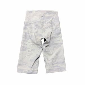 Lululemon Grey Camo High Rise Biker Shorts Size 2